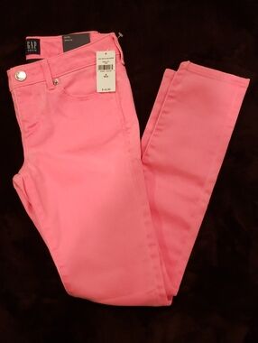 GAP Hot Pink Super Skinny Jeans